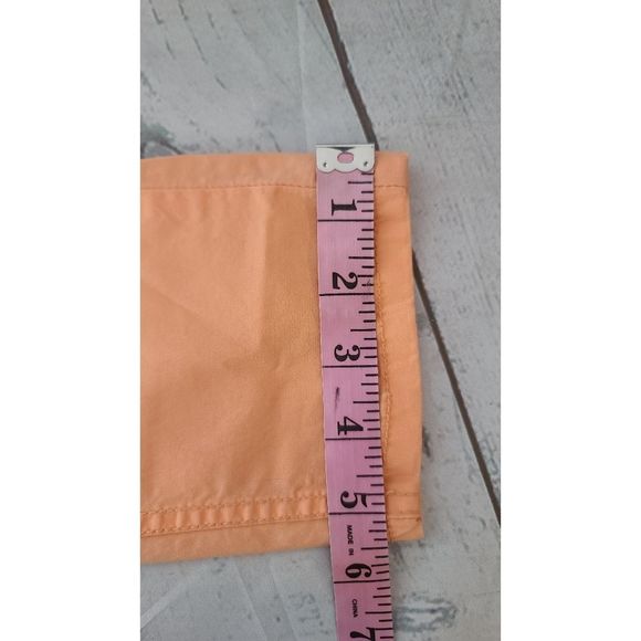 H&M LOGG 8 Skinny Jeans Orange Denim Stretch Ankle Slim - Picture 10 of 11